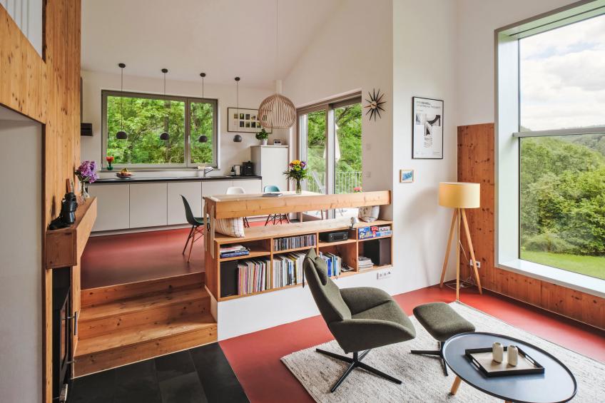 Moderner Holzhausneubau in der Eifel - foto 5