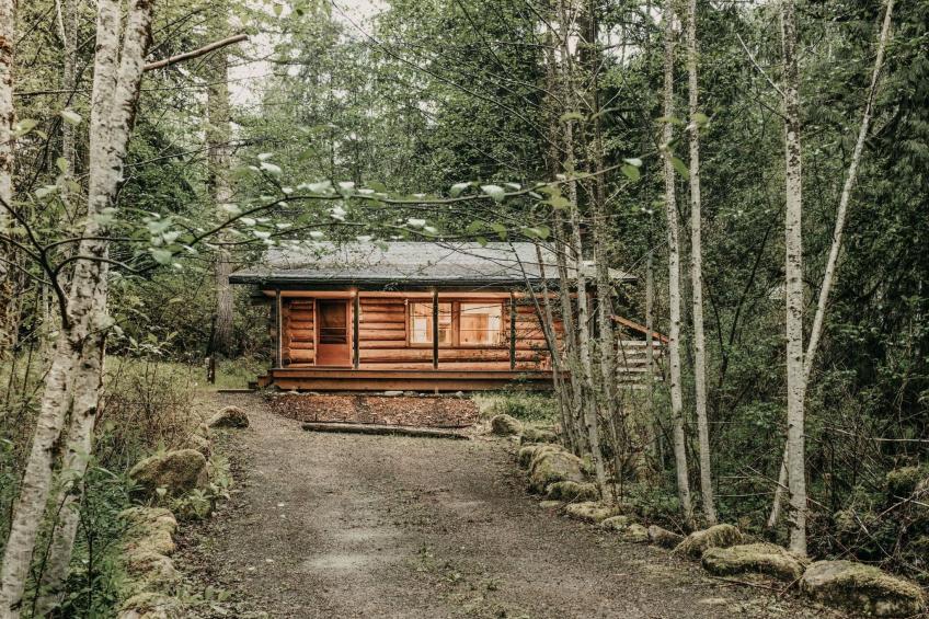 Historisches Blockhaus