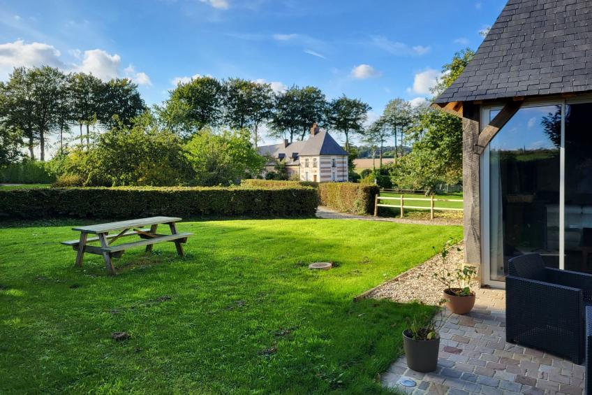 Neues normannisches Ferienhaus mit Charme die Kastanienbäume - foto 23