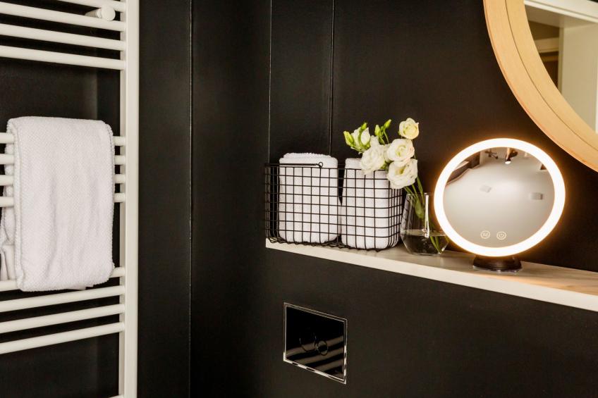 Modernes Ferienhaus mit Sauna, Seeblick, Dachterrasse und Garten - foto 28