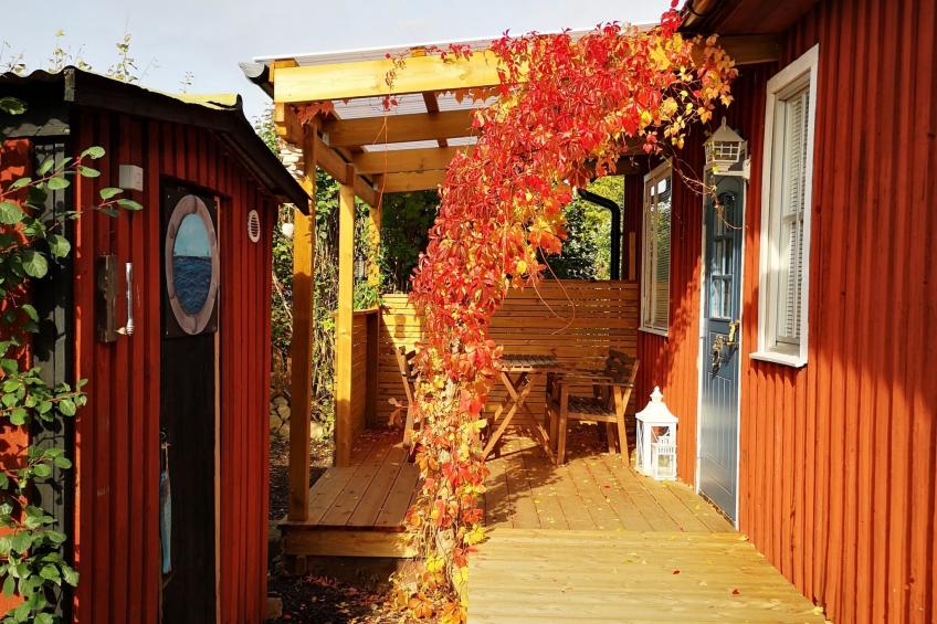 Niedliches Schwedenhaus.