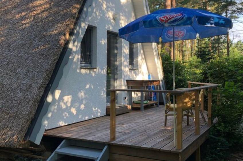 Reetdach Ferienhaus am Lübbesee Sauna Bootsteg neu - foto 36