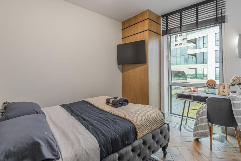 Yacht Park Apartment mit Panoramablick auf den Yachthafen in Gdynia, POLEN - foto 12