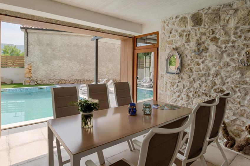 Luxuriöse Steinvilla "Mariva Tribalj" mit Pool - foto 16