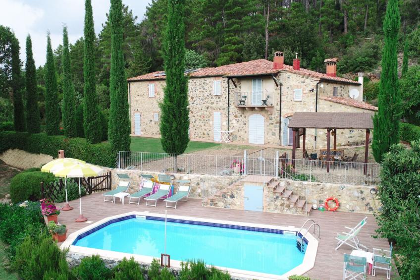 in Montecastelli Pisano mit beheiztem Whirlpool - foto 5