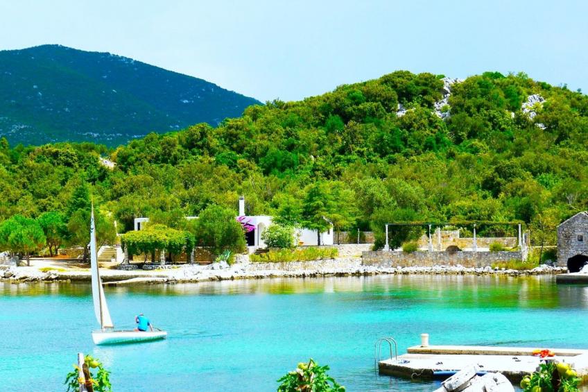 Anwesen mit Blick auf das Wasser