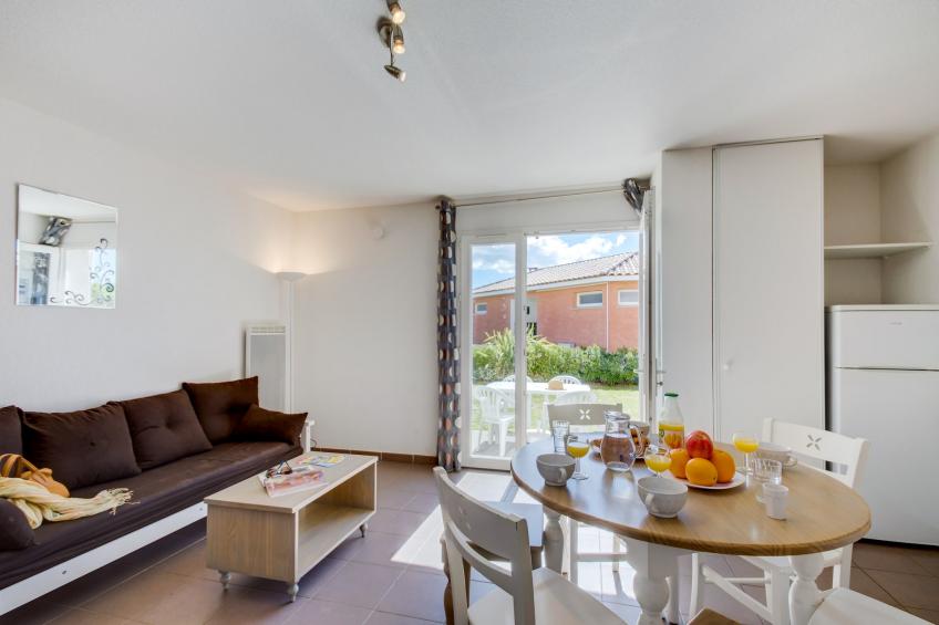 Le Domaine d'EnsÃ©rune	Maison 2 piÃ¨ces avec coin nuit 6 personnes - foto 11
