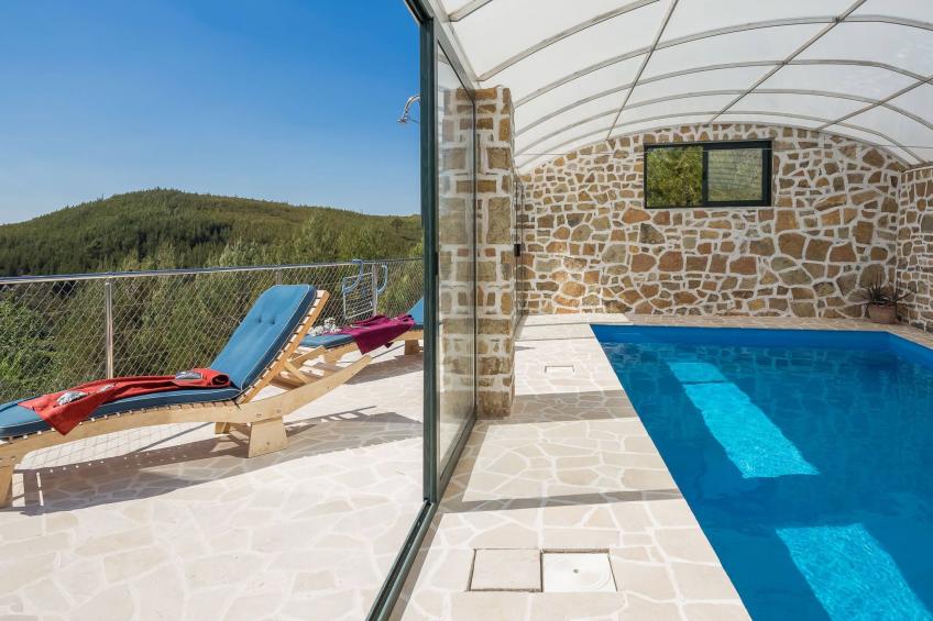 Schöne Steinvilla Divino mit Pool und Ausblick - foto 11