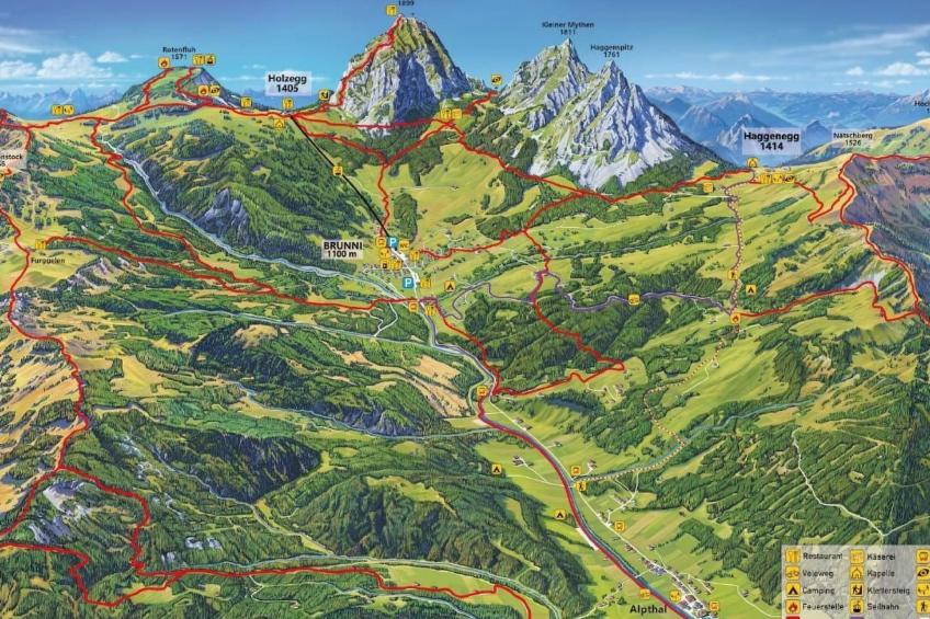 Brunni-Alpthal direkt an den Mythen-Bergen - foto 24