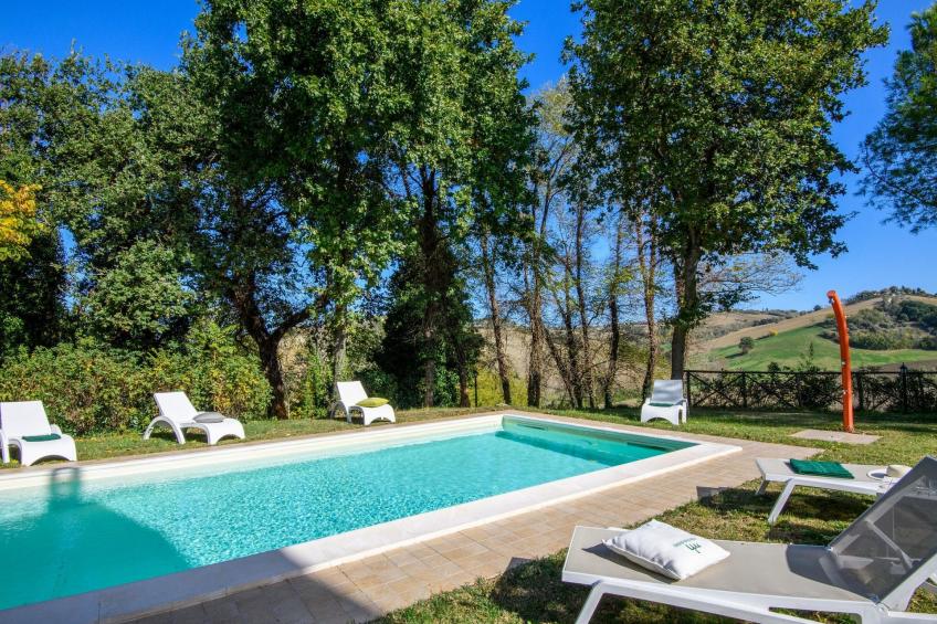 Licht unter den Buchen, Marche Urlaub, privater Pool - foto 6