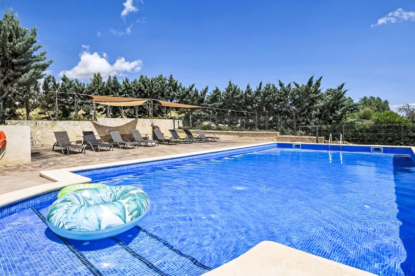 Finca mit großem eingezäunten Pool und Klimaanlage. - foto 5