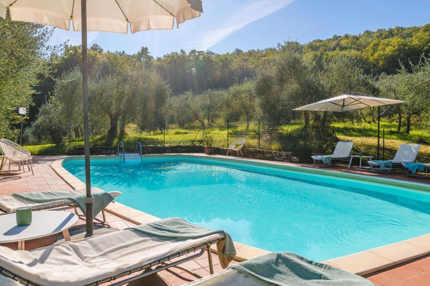 Podere Mencoini Elegante Villa mit Pool und Olivenbäumen