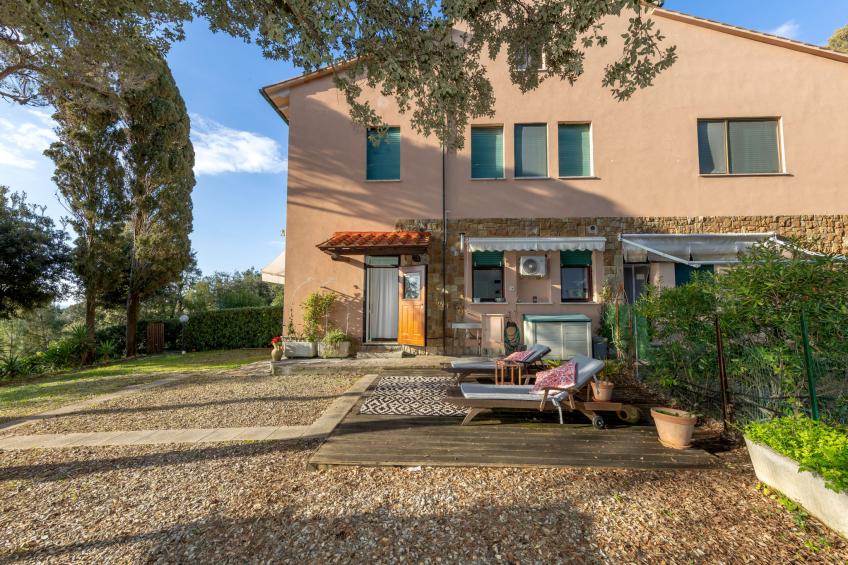 La casetta immersa nel verde