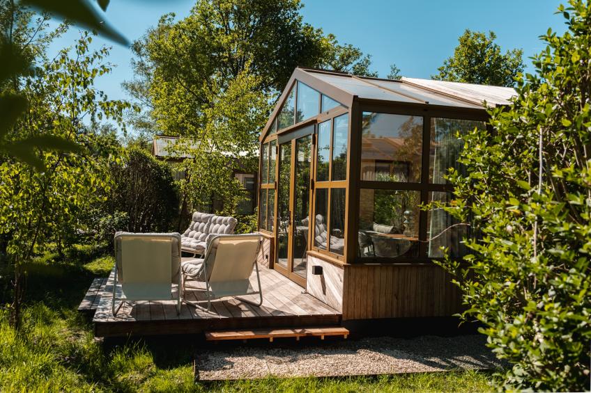 Large Green House 4 persoons - foto 26