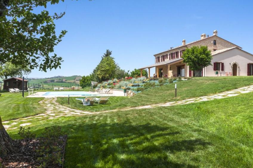 Villa i Gelsi Marche Urlaub, privater Pool - foto 8
