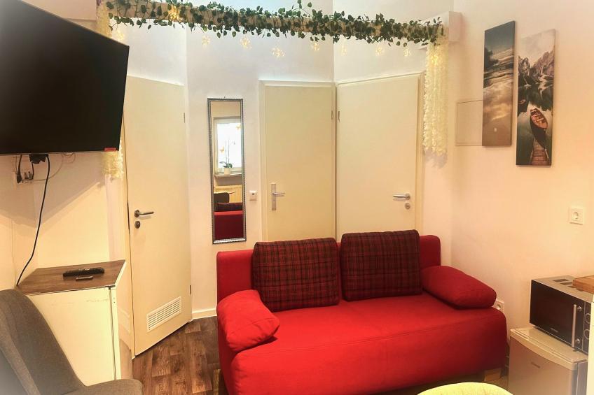 F000 Apartment mit Doppelbett