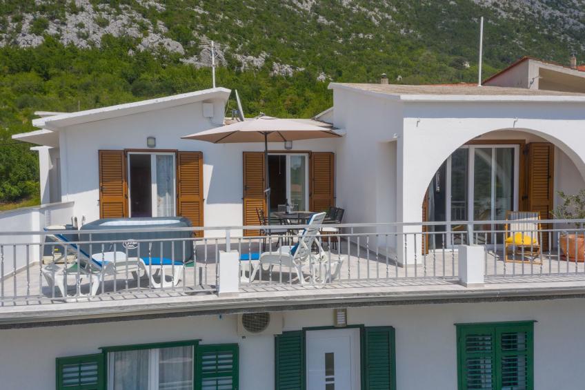 in Gornja Brela mit Sonnenterrasse und Panoramablick - foto 5