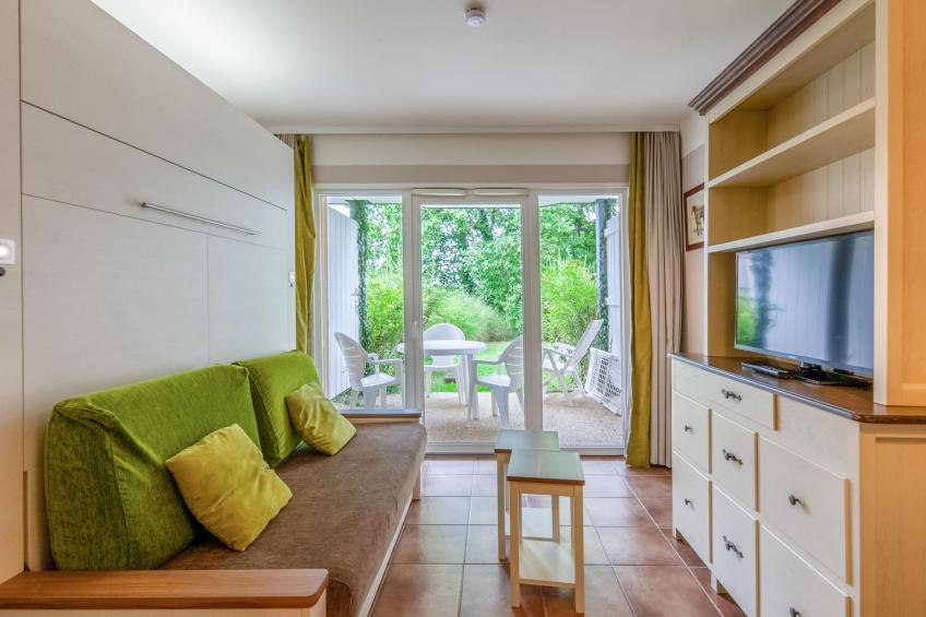 Pierre & Vacances Village Normandy Garden Studio 3 people - 1 sleeping alcove - Terrace - Garden Level - Quartier du Hameau district - foto 2