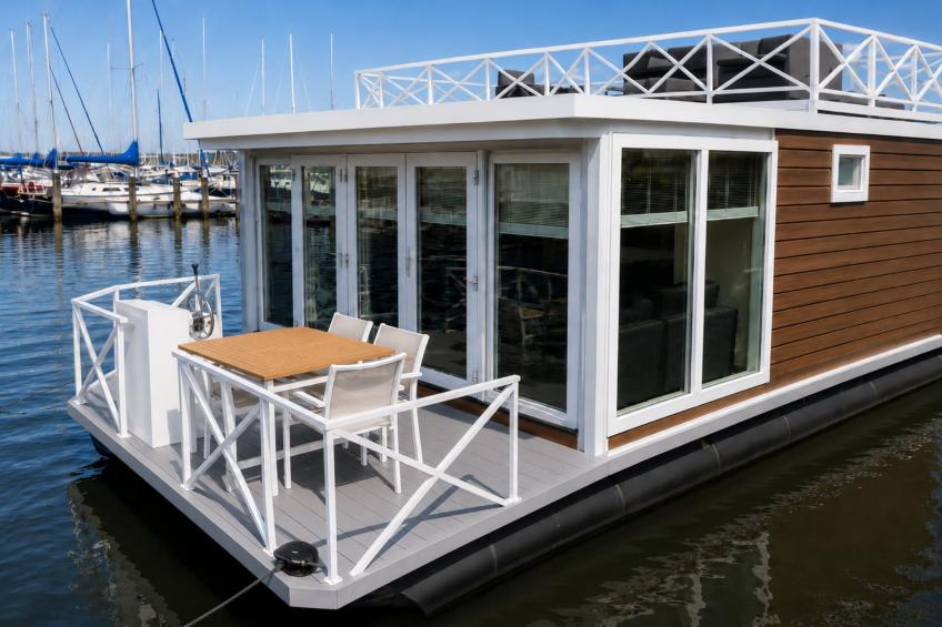 Houseboat Veerse Meer with Roof Terrace | 4 people
