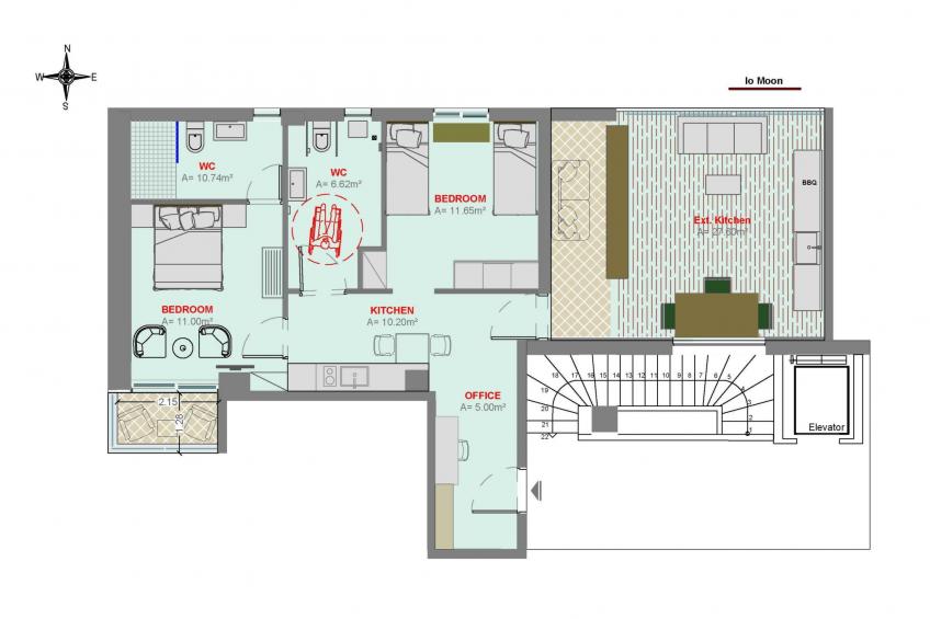 Stilvolle Wohnung mit atemberaubendem Ausblick - foto 81