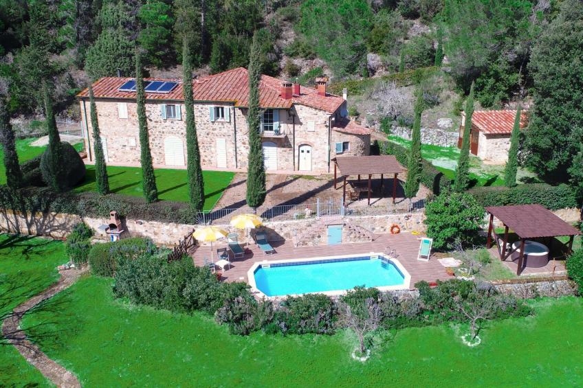 in Montecastelli Pisano mit beheiztem Whirlpool - foto 25