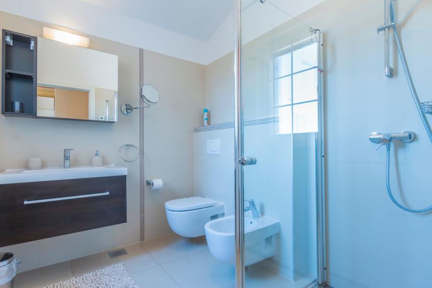 in Pomer mit privatem beheizten Pool und Meerblick - foto 10