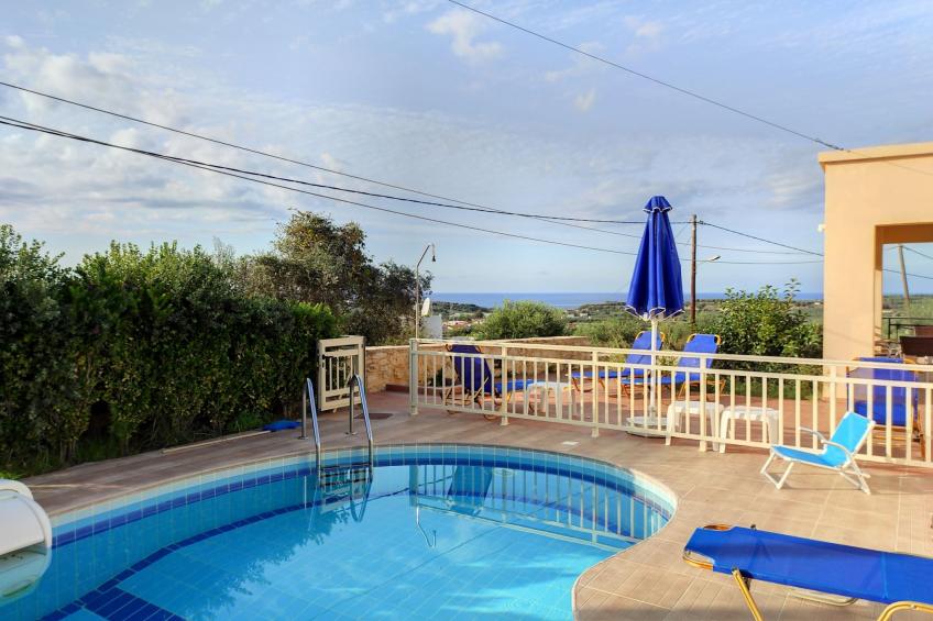 Villa Stefanos, Meerblick, privater Pool, Rethymno - foto 2