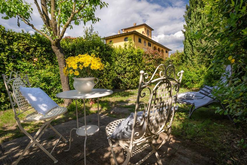 Zwei-Zimmer-Wohnung La Colombaia mit Garten